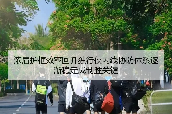 浓眉护框效率回升独行侠内线协防体系逐渐稳定成制胜关键